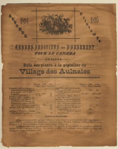 Seed catalogue page 1894-1895. Title:
